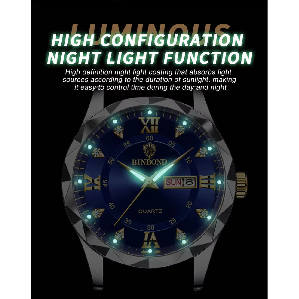 Fashion Stainless Steel Quartz High Quality Luxury Watches