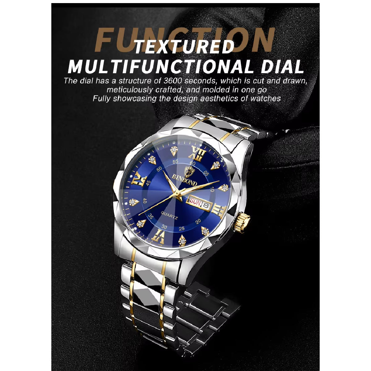 Fashion Stainless Steel Quartz High Quality Luxury Watches