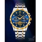 Original Chronograph Waterproof Luminous Quartz Stainless Steel Watches