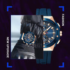 Original Man Quartz Watches Fashion Casual Luxury Sport Wrist  Leather Watch for Men