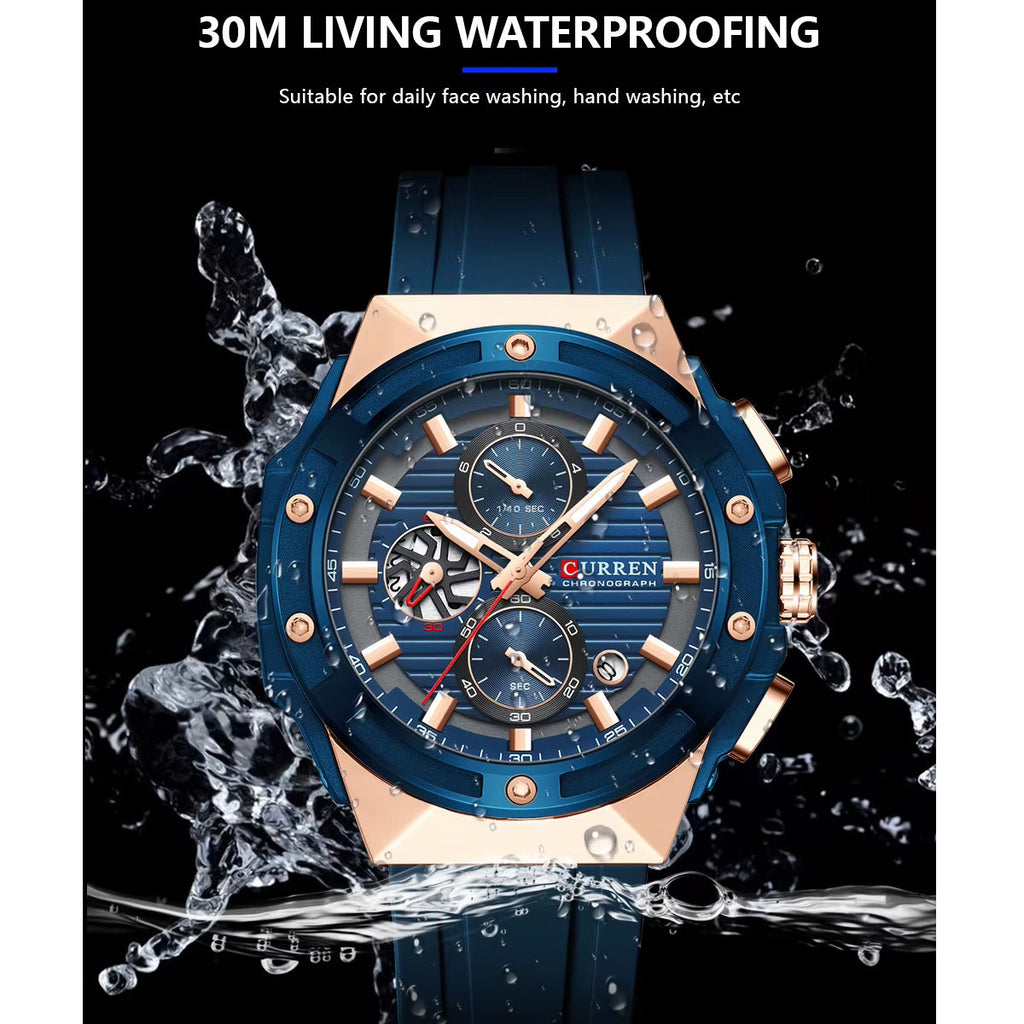 Original Man Quartz Watches Fashion Casual Luxury Sport Wrist  Leather Watch for Men