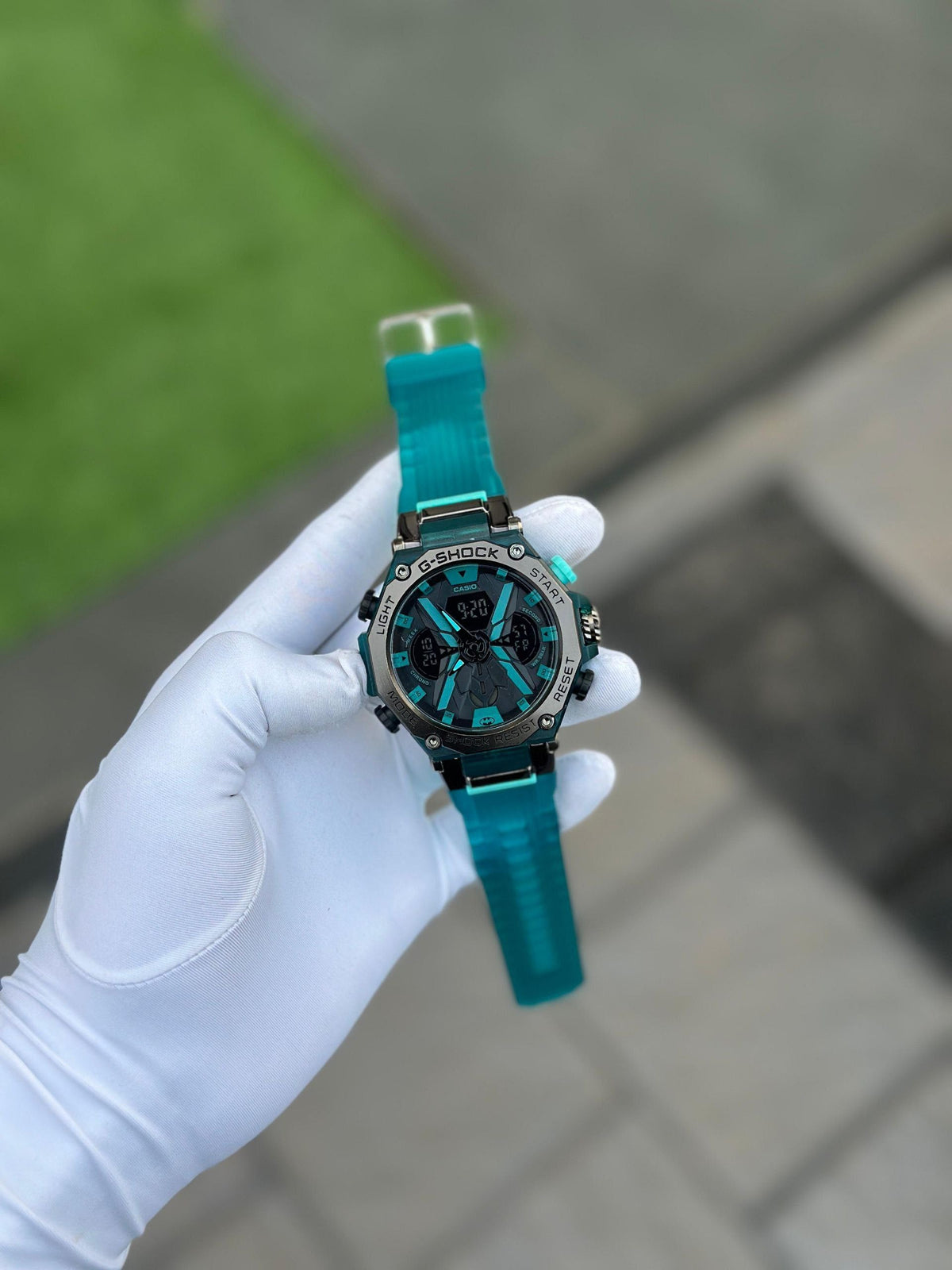 Men’s Analog-Digital Quartz Dual Display Wrist Watch