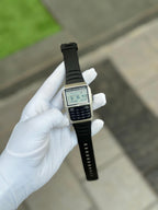 Digital Calculator Watch for Men – Quartz Movement Retro Style
